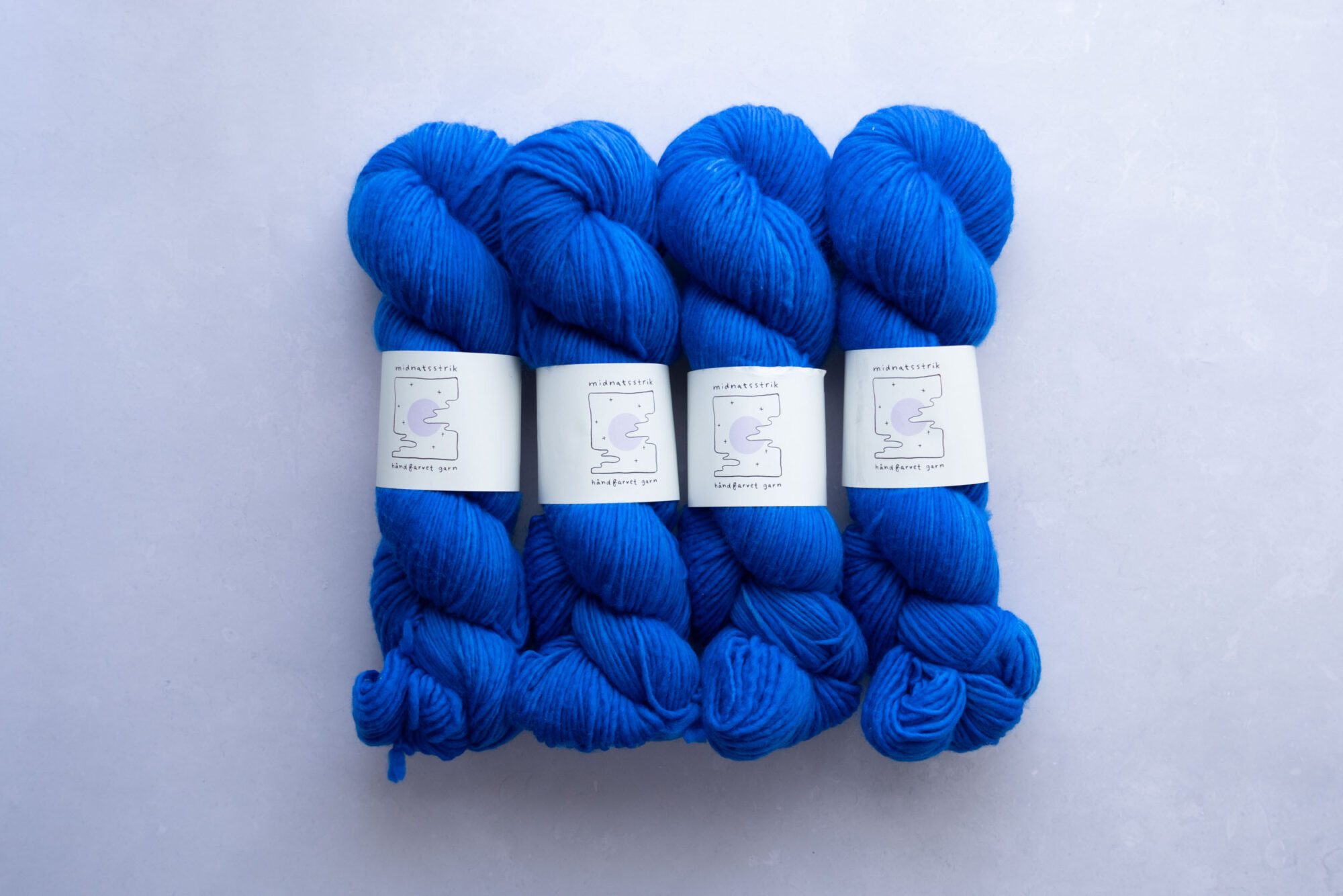 Midnatsstrik Merino Single DK | Mystique (4 stk bundle)