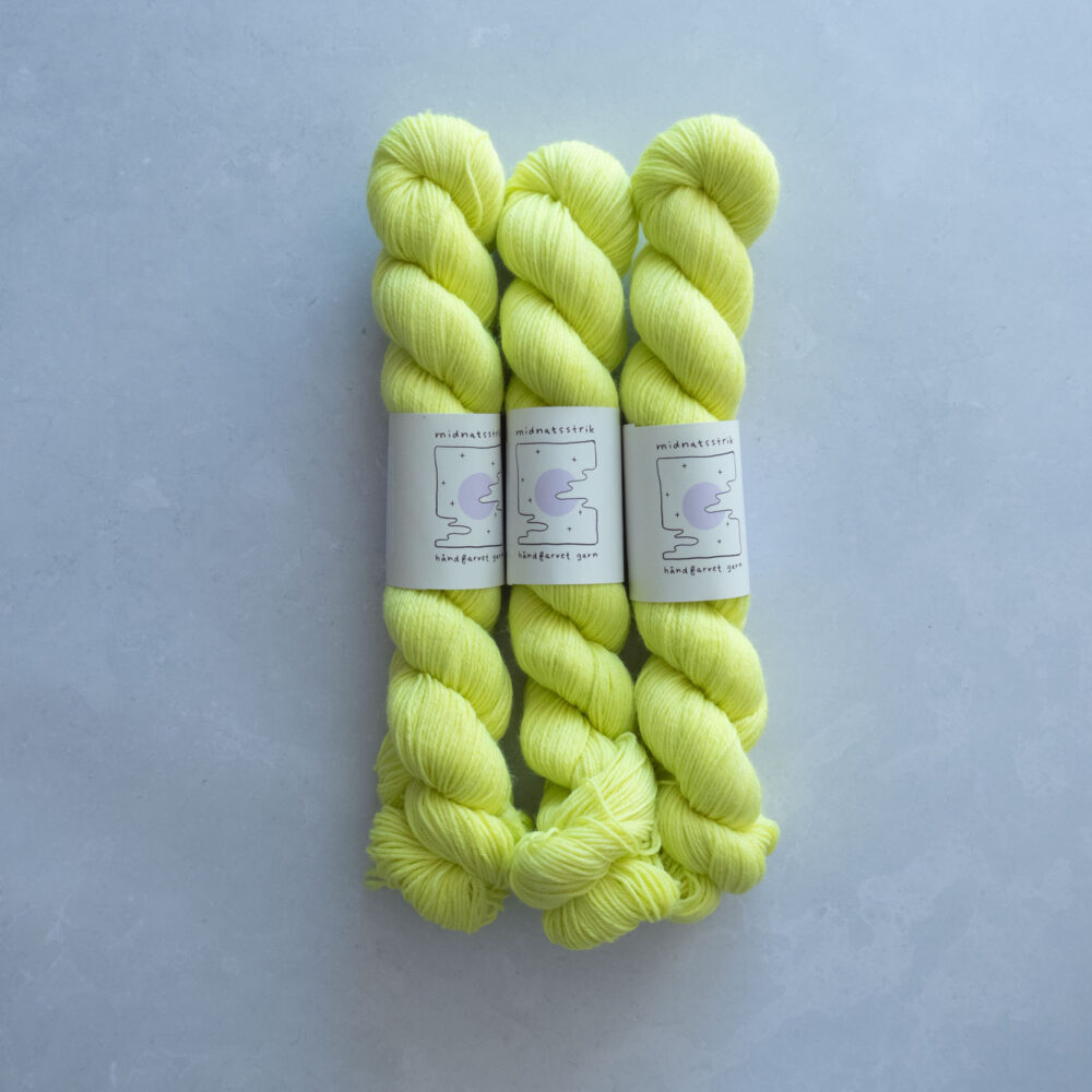 Midnatsstrik Moonwalk Sock 50 | Limoncello