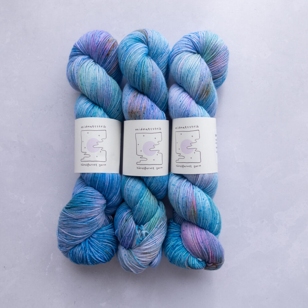 Midnatsstrik Soft Sock | Raya (Extra Blue)