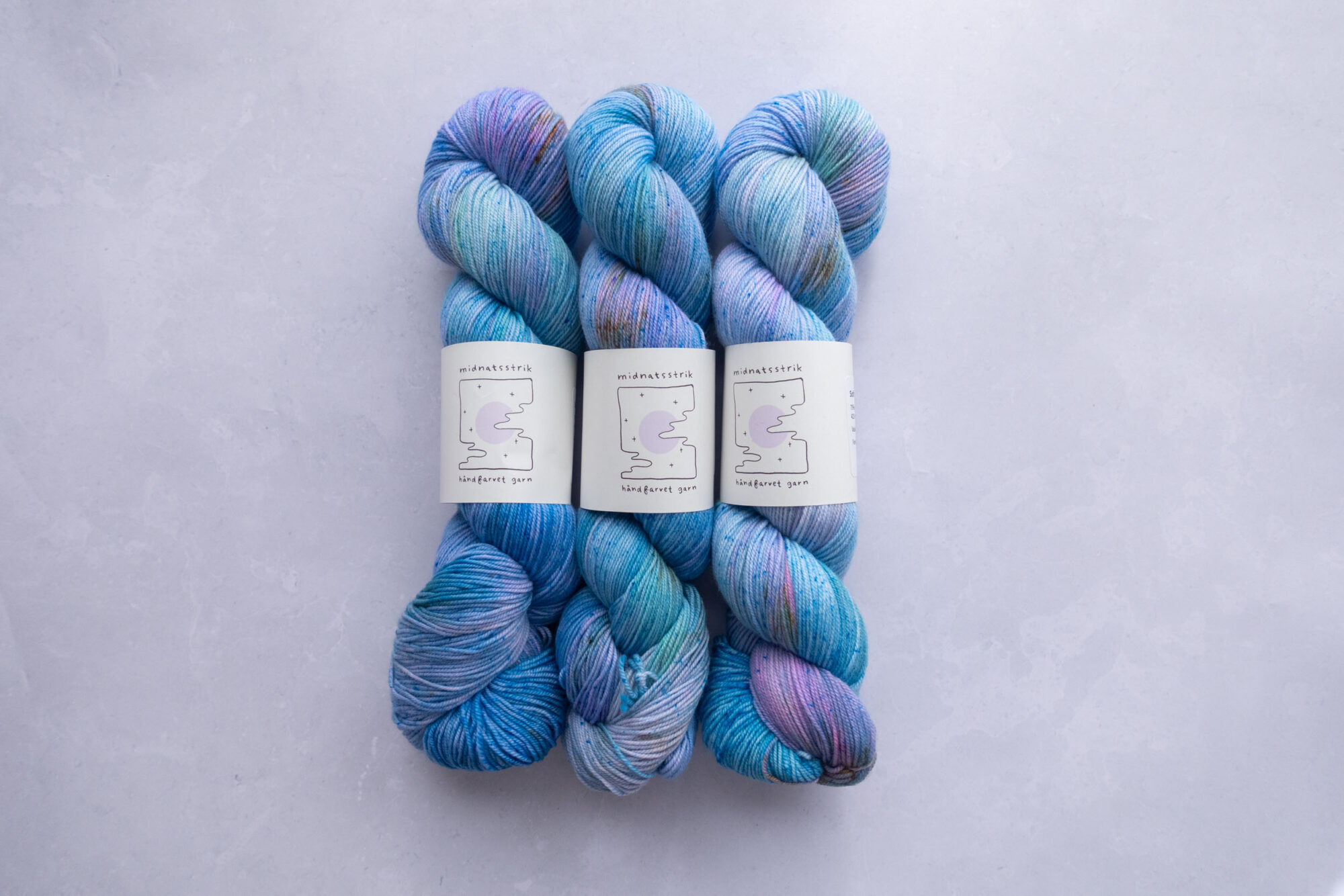 Midnatsstrik Soft Sock | Raya (Extra Blue)