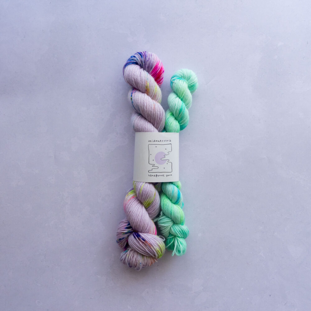 Midnatsstrik Moonwalk Sock Kit 50/20 | 8Bit + Poolside