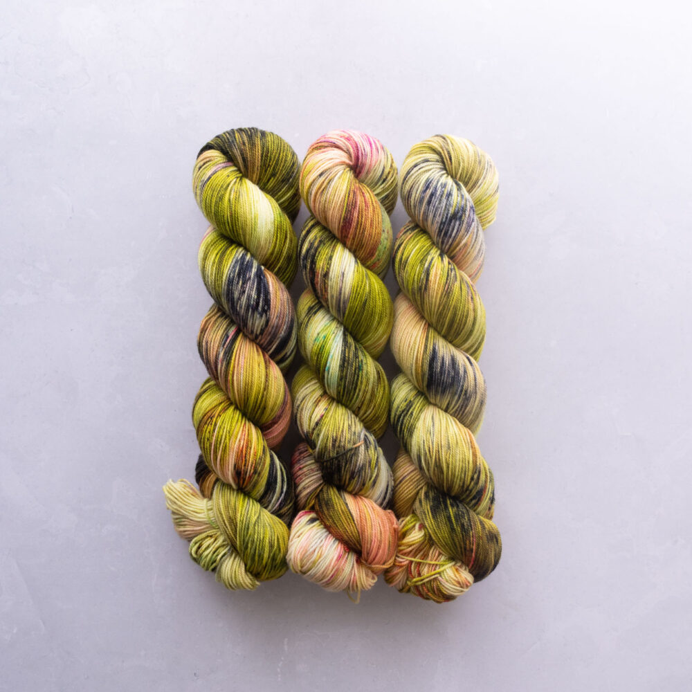 Midnatsstrik Soft Sock | Lichen ✦ Potluck 3 Piece Set